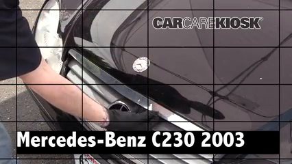 2003 Mercedes-Benz C230 Kompressor 1.8L 4 Cyl. Supercharged Coupe (2 Door) Review